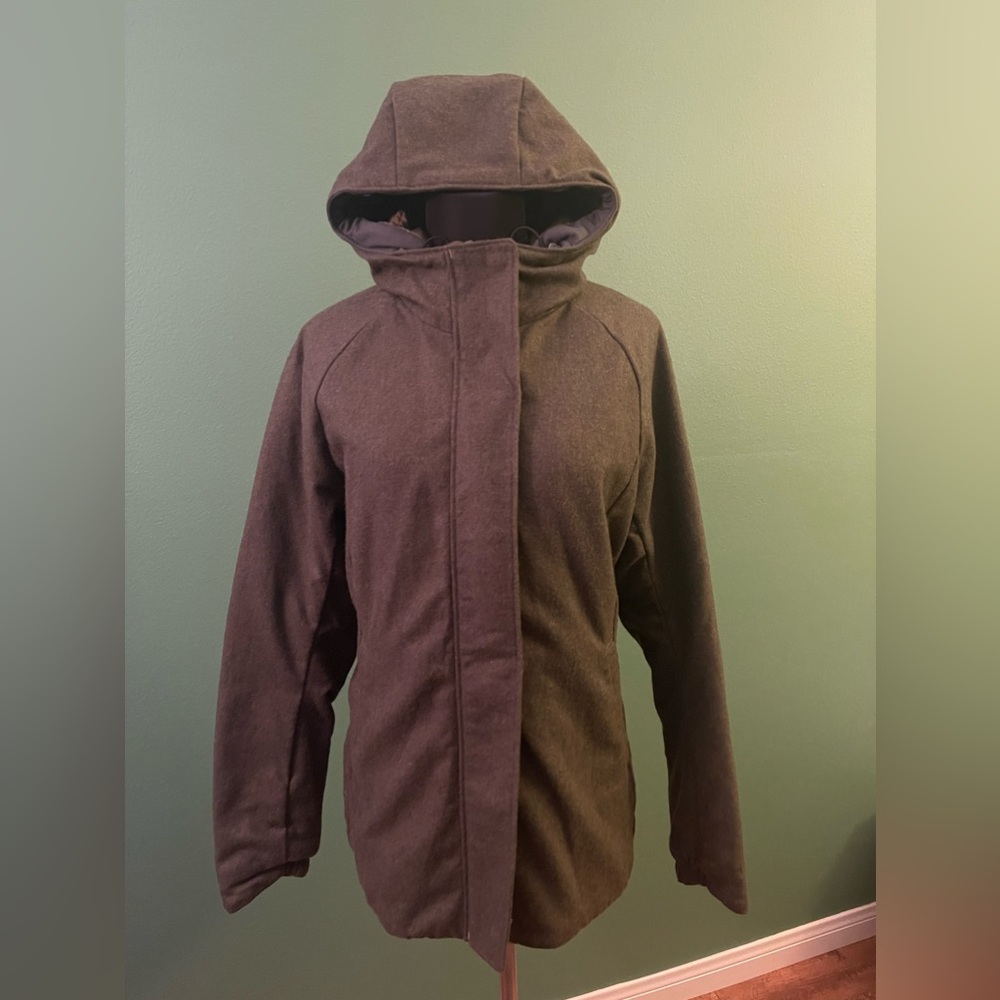 PATAGONIA Recycled Wool Insulated Hoodie - Fatigue Green - NWT